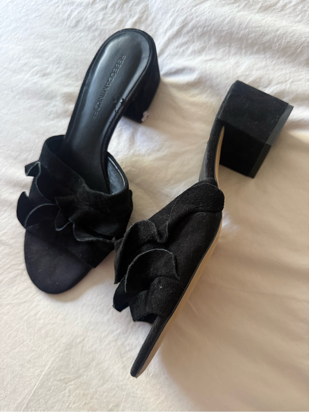 Rebecca Minkoff Isabelle Slide heeled Sandal mules